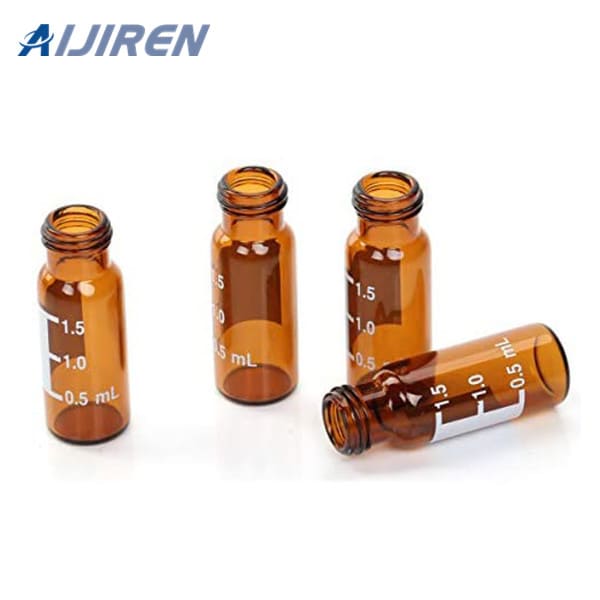 Short Thread Amber Glass Glass Vial Label and Filling Lines